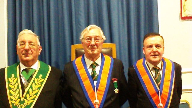 District Grand Secretary Visits Perram Council No.45